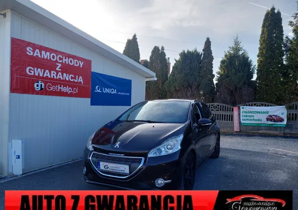 samochody osobowe Peugeot 208 cena 28900 przebieg: 146500, rok produkcji 2012 z Wolbórz